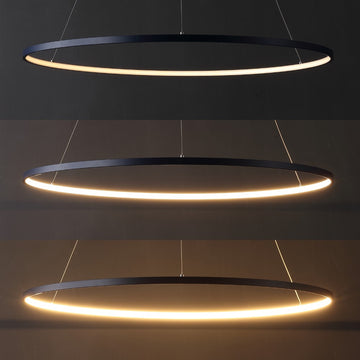 Brice Modern Contemporary Iron Integrated LED Pendant